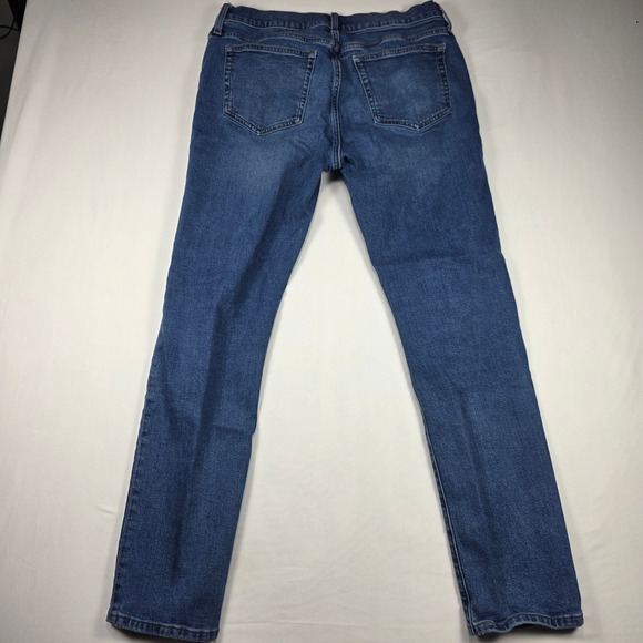 J.Crew Jeans Mens 32x30 Blue Slim Mid Rise Flex Stretch Medium Wash - Picture 2 of 10